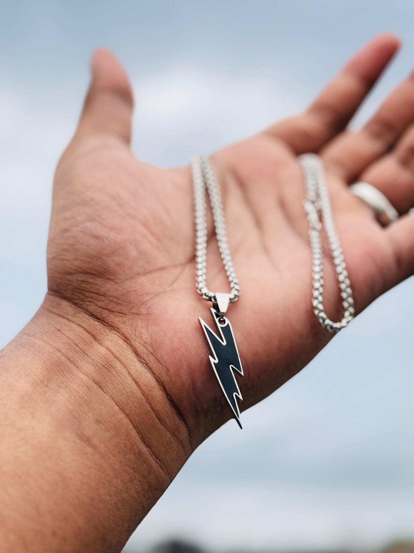 Lightning Necklace(3MM Bold Chain)