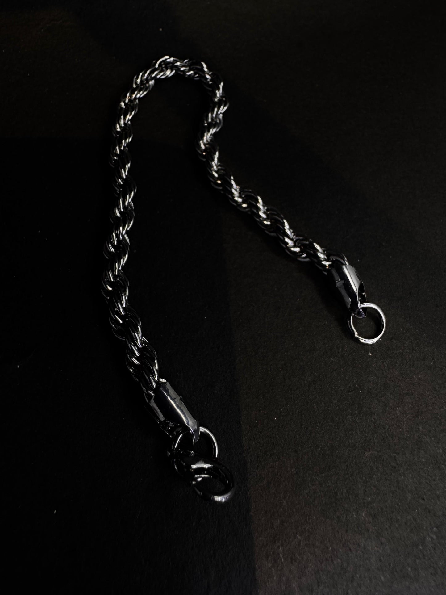 Luxmenz Rope Chain Bracelet – Rust-Resistant Stainless Steel, Everyday Wear
