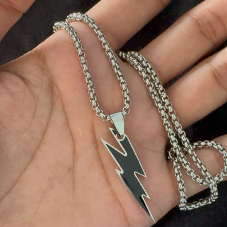 Lightning Necklace(3MM Bold Chain)