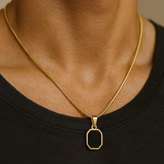 Obsidian Edge Necklace
