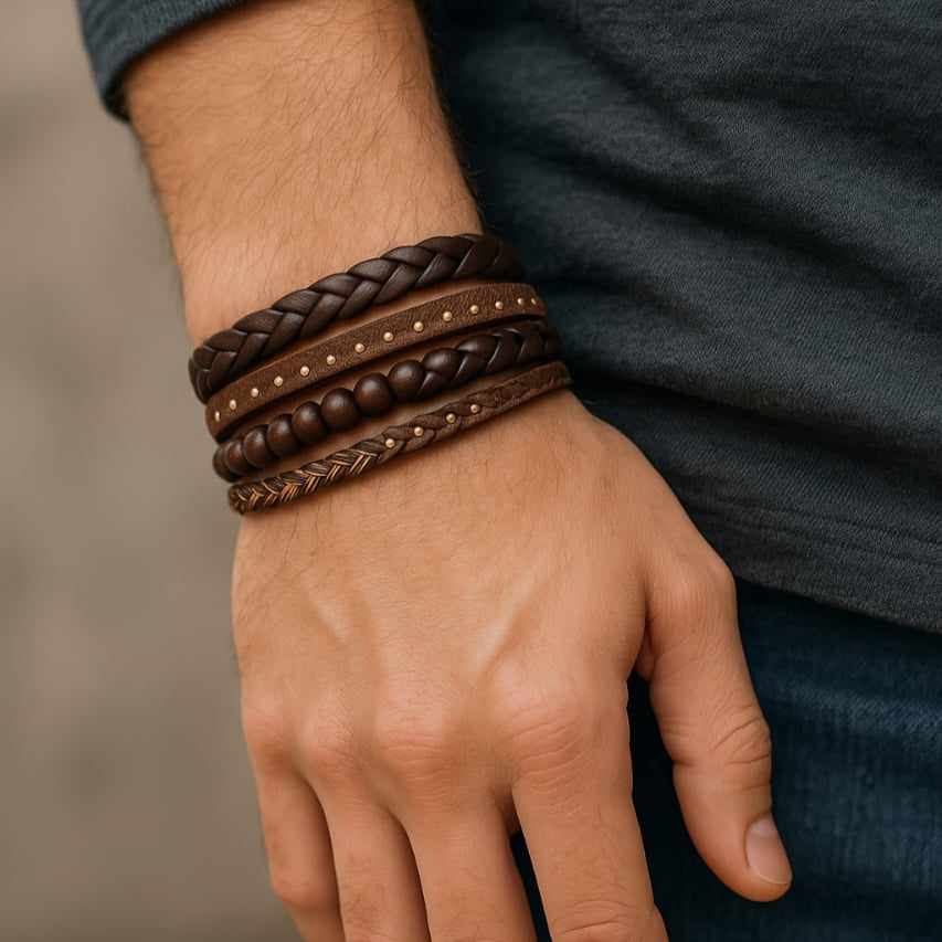 Leather Stack Collection