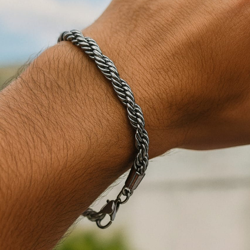 Rope Twist 6mm Bracelet